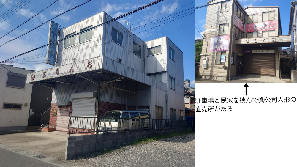 ㈱公司人形の建物