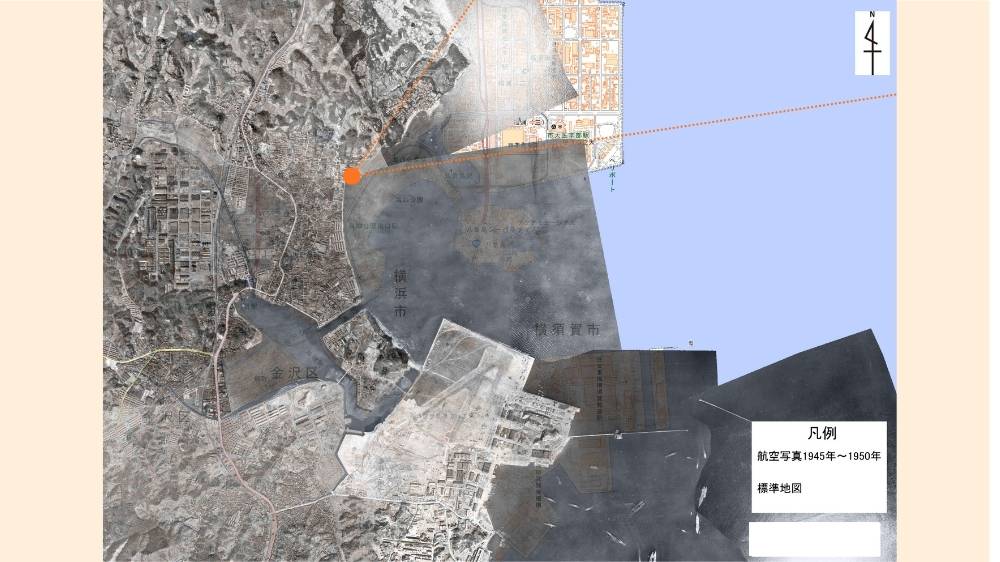 乙舳帰帆　地図