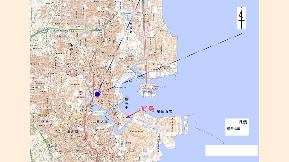 洲崎晴嵐　地図